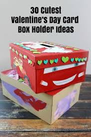 The 30 Cutest Valentine S Day Card Box Holder Ideas Check Out This Cute Lightning Mcqueen Themed Box Idea Valentine Day Boxes Valentine Fun Card Box Holder
