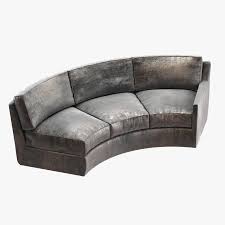 (1) sofa and (1) loveseat. Cusom Made Assymetric Curved Grey Velvet Sofa 3d Model 20 Stl Obj Max Fbx 3ds Free3d