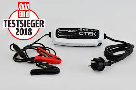 Alle ctek batterie ladegeräte sind galvanisch getrennt und mehrfach von testinstituten und testzeitschriften ausgezeichnet. Ctek Mxs 5 0 Ct5 Time To Go Test Vergleich Autobild De