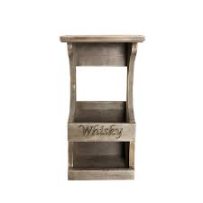 This set is made by the royal north company, each tumbler is made on a lathe from a single piece of. Whisky Bottle Glass Wall Mounted Rustic Wooden Rack Ligneus Uk