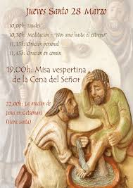 La aplicacion de la oracion al jueves santo con la oraciones que son por la mañana y la noche con audio sin le necesidad de internet para llevarla en cualquier momento. Celebracion Parroquia La Santa Cruz