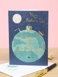 Happy Father's Day Card World's Best Dad - Etsy