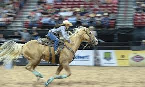 Hailey Kinsel S Lightning Fast Horse Sister Is Named The 2018 Barrel Racing Horse Of The Year Cowgirl Magazin Barrel Racing Horses Barrel Racing Barrel Racer