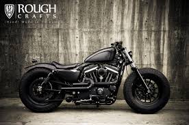 Iron 883 bobber build time lapse! Iron 883 Bobber Z Bars 2009 Harley Davidson Sportster Rough Crafts Forty Eight 1280x850 Download Hd Wallpaper Wallpapertip