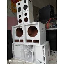 Skema box miniatur 4 inch. Box Speaker Kosong Set 10 Inch Dan 4 Inch Shopee Indonesia