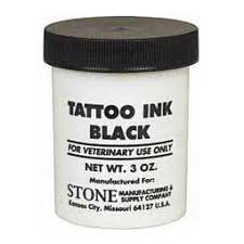 Tattoo Ink For Veterinary Use Stone Manufacturing Company Livestock Tattoo Identification Black Ink Tattoos Stone Tattoo Ink Tattoo