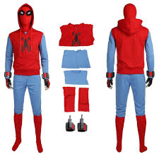 Logos related to spiderman homecoming. Spider Man Red Hoodie Cosplay Costume Homecoming Edition Spiderman Homecoming Costume Marvel Costumes Spiderman Halloween Costume