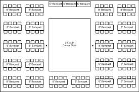 40 X 60 W Banquet Tables Buffet Dance Floor Super Stuff Party Rental Wedding Reception Layout Wedding Reception Tables Layout Wedding Reception Rooms