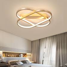 7000 ceiling lights you could use in your bedroom. Modern Golden Oblong Flush Light Metallic Bedroom Led Ceiling Lighting Ideas In Warm White Light 19 5 23 5 Wide Flush Mount Lights