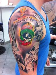 Searching for temporary tattoos but cannot find the design you desire? Marvin The Martian Cartoon Tattoos The Martian Cartoon Character Tattoos