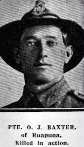 Oliver Jesse Baxter (1892-1917)