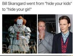 Roman Godfrey Tumblr Bill Skarsgard Horror Movies Memes Pennywise