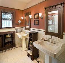 The combinations can still create a fascinating look without losing the simplicity of the craftsman style. Pin By Sarah Odegard On Decor Ideas Craftsman Bathroom Craftsman Style Bathrooms Painting Bathroom