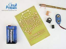 The signal from mobile phone is a rf signal. Cell Phone Detector