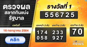 ถ่ายทอดสดหวยงวดนี้ งวดวันที่ 16 กรกฎาคม 2564 ถ่ายทอดสดสลากกินแบ่ง ผลการออกสลากกินแบ่งรัฐบาล. 9sgipbo4jm7igm