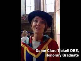The Really Hard Work Starts Now But You Re Really Well Equipped A Message To Our Graduates From Dame Clare Tickell Dbe Link Ht Dame Interview Tips Clare