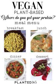 This High Protein Vegan Meal Menu Will Give You The Answer To The Ubiquitous Never Ending Kinda Silly B Vegan Recipes Easy Vegan Meal Plans Protein Meal Plan