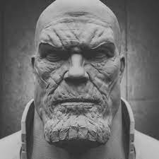 Thanos By Vladimir Minguillo Thanos Face Anatomy Closeup Creature Marvel Avengers Sculpture Sculpt Zbrush Keyshot 3d Thanos Face Cool Artwork Marvel