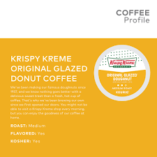 See more ideas about krispy kreme coffee, krispy kreme. Krispy Kreme Original Glazed Doughnut Keurig K Cup Pods Medium Roast 18 Count Walmart Com Walmart Com