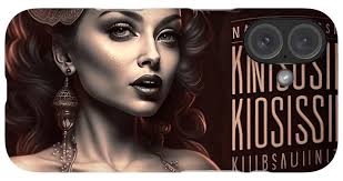 Burlesque Dancer Julie iPhone Case