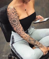 Men love to sport their tattoos on arm. Jai Cheong On Instagram Many Thanks To Aaamykingg For Completing Flowertattoos Flowertattoos Aaamykin Sleeve Tattoos For Women Tattoos Hand Tattoos