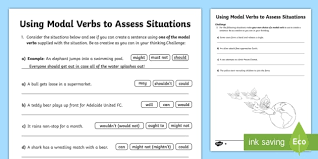 Teaching modal verbs to your esl students is important to achieve natural speech. Modal Verbs Activities Ks2 My Future Life With Modal Verbs Teacher Made Modal Verbs Persecucion En Laberinto Jsijduhsu