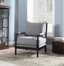 Sold and shipped by spreetail. Grey Wood Accent Chair Steal A Sofa Fabric Accent Chair Accent Chairs Furniture