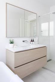 A bathroom vanity refers to the combination of sink/ basin and storage shelves and cabinets around it. Modern Coastal Bathroom Ideas The Plumbette
