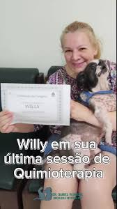 O Willy passou por um longo tratamento contra um câncer chamado Linfom...