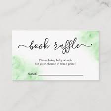 Cute Watercolor Diaper Book Raffle For Baby Shower Enclosure Card Zazzle Com In 2021 Simple Baby Shower Invitations Baby Shower Book Baby Shower Signs