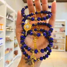 Pulseira de Oxum Opará de cristais - Chamado de Fé