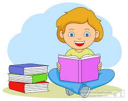 A free boy reading a book clip art image for teachers, classroom projects, blogs, print, scrapbooking and more. Kid Reading Reading Books Clipart 6 Wikiclipart