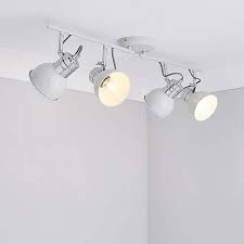 Holt 4 Light White Spotlight Bar Bar Lighting Kitchen Ceiling Lights Flush Lighting