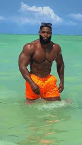 Prosper Fitness Black Male Walking Black Guy Buff GIF