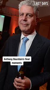 Announcing Anthony Bourdains Death
