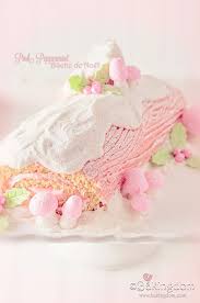 Pink Peppermint Buche De Noel By C Bakingdom Yule Log Cake Log Cake Cake Roll