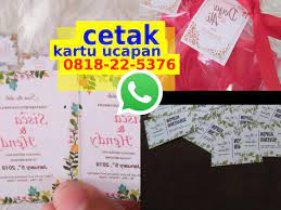 Kartu Ucapan Terima Kasih Template O818 22 5376 Whatsapp Kartu Ucapan Terima Kasih Pernikahan Tempat Kartu Kartu