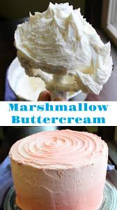 Marshmallow Fluff Buttercream Marshmallow American Buttercream With A Marshmallow Fluff Twist It Tast Marshmallow Fluff Rezepte Dessert Rezepte Glasur Rezept