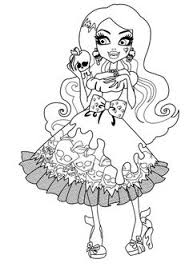 Lagoona Blue Monster High Coloring Page M H Pinterest