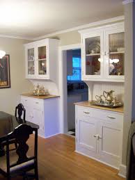 Buffets and sideboards made of polished wood in your dining room are both very aesthetic and functional for their storage capacities. Built In Dining Room Cabinets 31 New Ideas Download