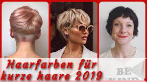 Schichthaarschnitt für kurzes haar 2. 20 Frisurideen Fur Haarfarben Fur Kurze Haare 2019 Youtube