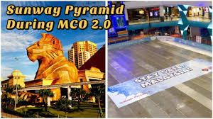 Just short video about how to sunway lagoon from kl sentral by public transport. Sunway Pyramid During Movement Control Order Mco Pkp 2 0 2021 Youtube