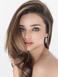 野村pickup model miranda kerr ミランダカーのカラー ヘアスタイリング カラフルヘア ナチュラルヘアスタイル