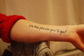 Born as theodor seuss geisel on march 2, 1904, the beloved author of popular children's books such as green eggs and ham, the cat in the hat, the lorax, and how the grinch stole christmas, lived. Dr Seuss Oh The Places Youll Go Tattoo Tattoo
