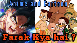 Japanese anime is different from cartoons. Difference Between Anime And Indian Cartoon Explained In Hindi Youtube