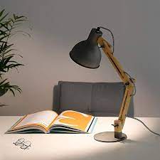 Tomons swing arm desk lamp. Tomons Swing Arm Led Desk Lamp Wood Designer Table Lamp Reading Lights For Living Room Bedroom Study Offic Desk Lamp Bedside Night Stands Modern Desk Lamp