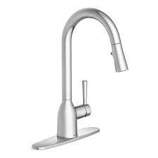 Home depot canada has stores in all ten canadian provinces and serves territorial nunavut, northwest territories. Moen Adler Single Handle Pull Down Sprayer Kitchen Faucet With Reflex In Chrome The Home Depot Canada