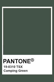 Pantone Camping Green Pantone Color Pantone Colour Palettes Pantone Green