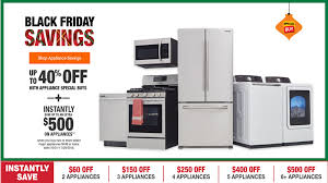I am noticing that home depot has options for several installation upgrades during the checkout process, while costco does not list anything specific i didn't get appliances installed but i am trying to get home depot to install a simple door which has been an unmitigated disaster. Home Depot Black Friday Appliance Sale Available Now Blackfriday Com
