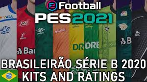 Haz clic para revisar todos los detalles de los encuentros, los goles, los videos, las noticias y más! Pes 2021 Brasileirao Serie B 2020 Kits And Ratings Youtube